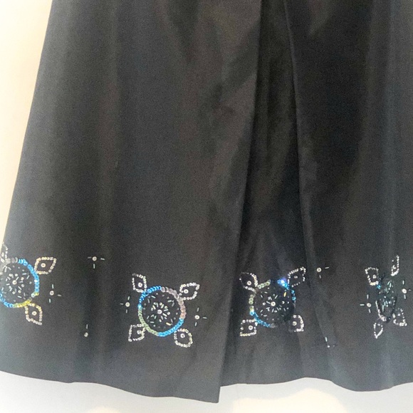 NWT Kate Hill Silk, Beaded Formal Skirt size 10 - Picture 4 of 6